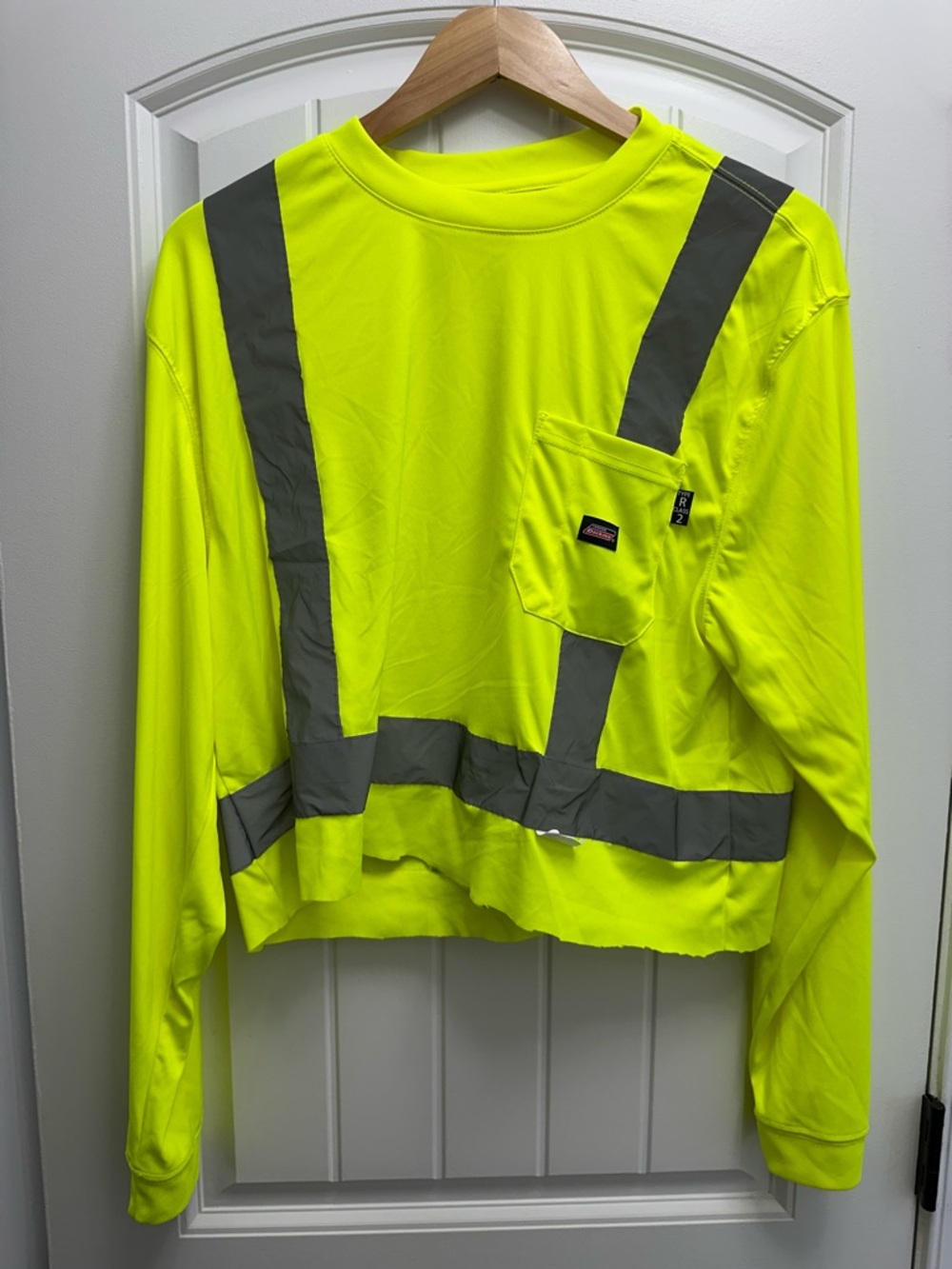 Dickies High-Visibility Neon Yellow Safety Shirt
